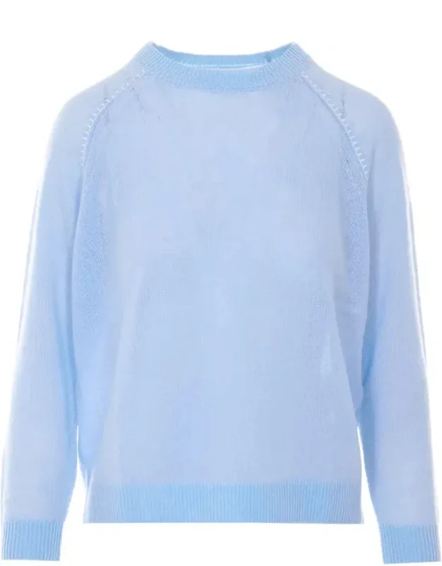 Sweater Crewneck Embroidered Detail