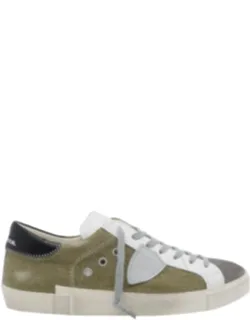 Sneakers Round Toe Lateral Patch Logo