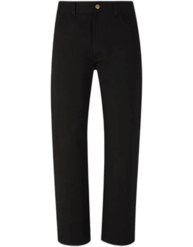 Straight Cotton Jeans