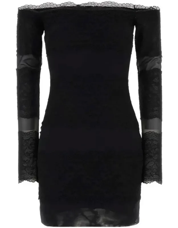 Blumarine Dress Net W/lace