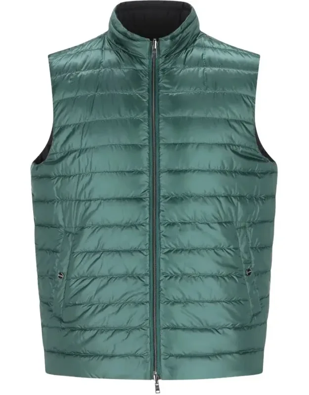 Reversible Sleeveless Down Jacket