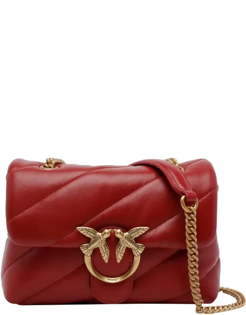 Pinko Bag Mini Puffer Shoulder Bag, Magnetic Closure