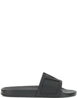_valentino Garavani Sandals With Round Toe And Flat Sole_