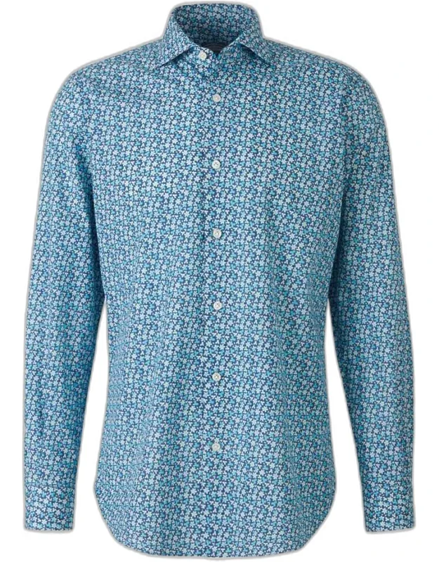 Floral Motif Shirt