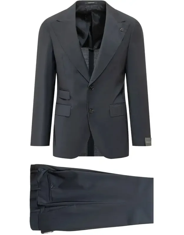 Tailored Two Piece Single-breasted Suit