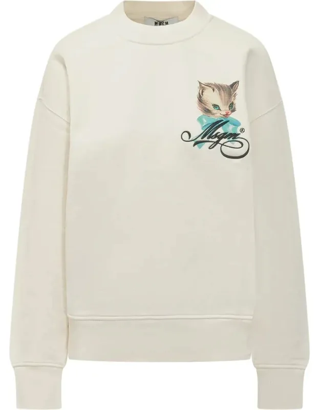 Sweatshirt With Graphic Print