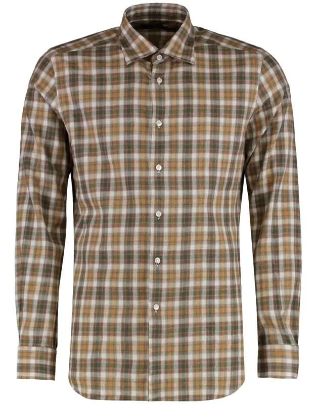 Checkered Cotton Shirt