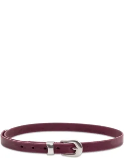 Thin Leather Belt