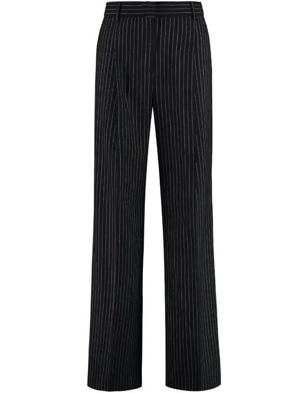 Wool Blend Trousers