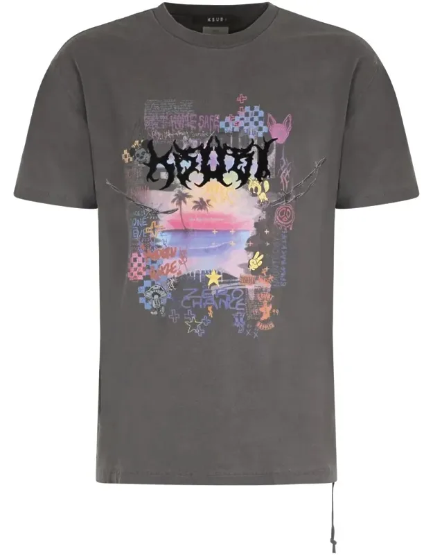 Cotton Crew-neck T-shirt