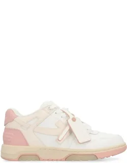 Out Of Office Sneakers With Rounded Toe And Zip-tie Label