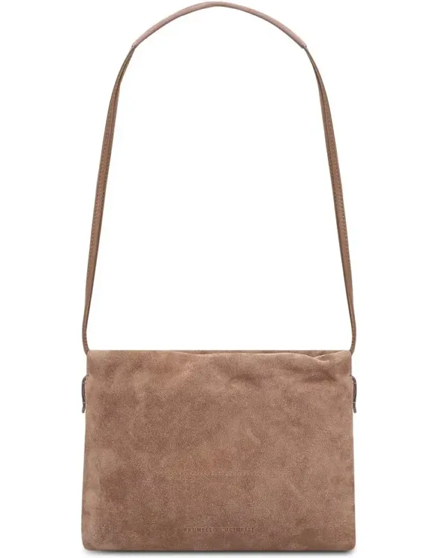 Shoulder Bag - Soft Suede, Lightweight Silhouette
