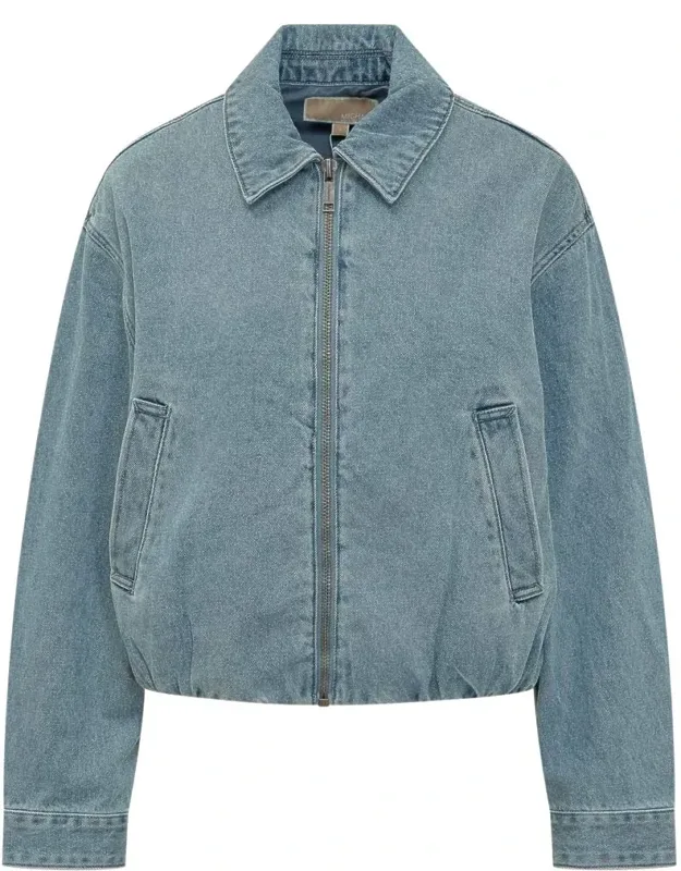 Denim Bomber Jacket