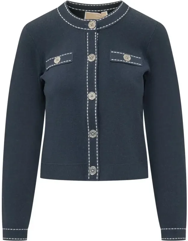 Contrast Cardigan
