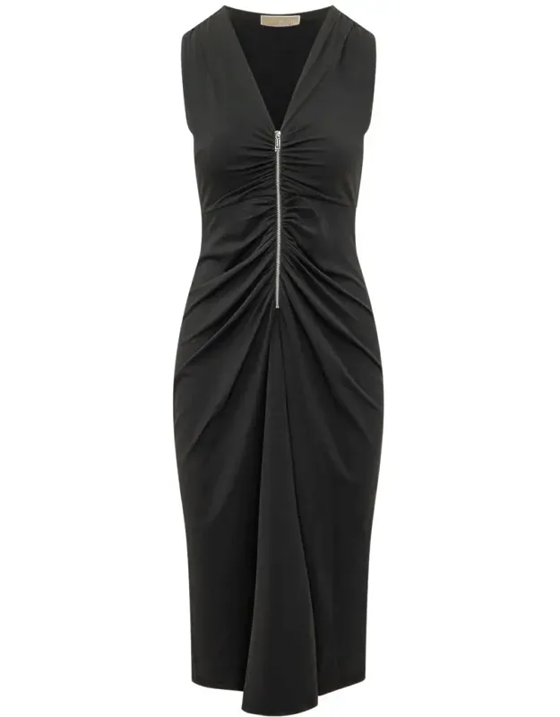 Midi Zip Dress