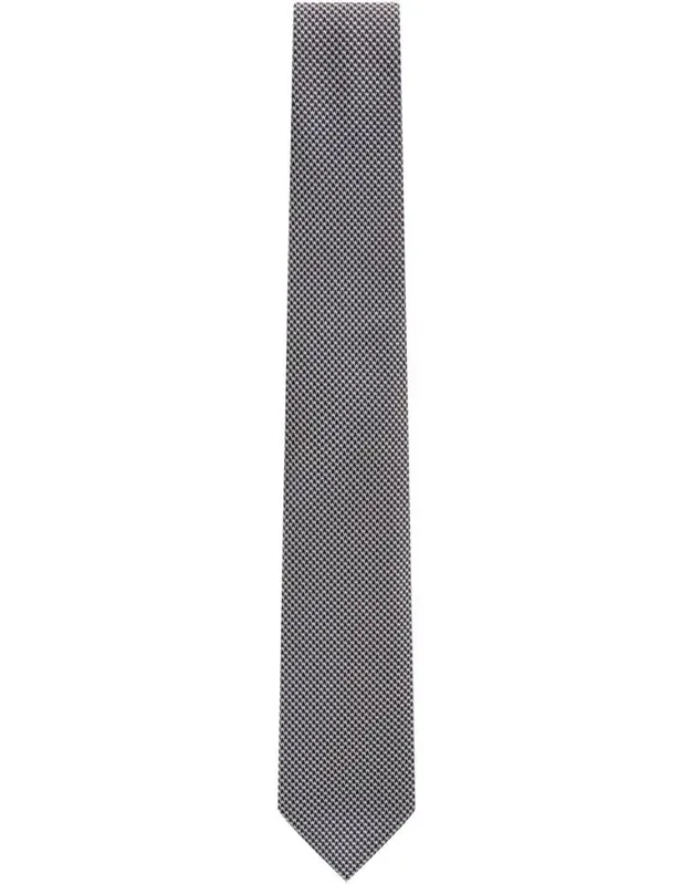 Tie With Uniform Micro Pattern Work