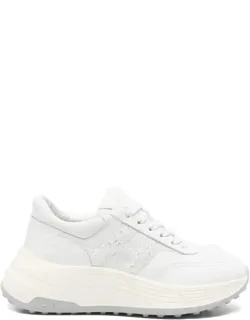 Hi-fi Smooth Leather Sneakers