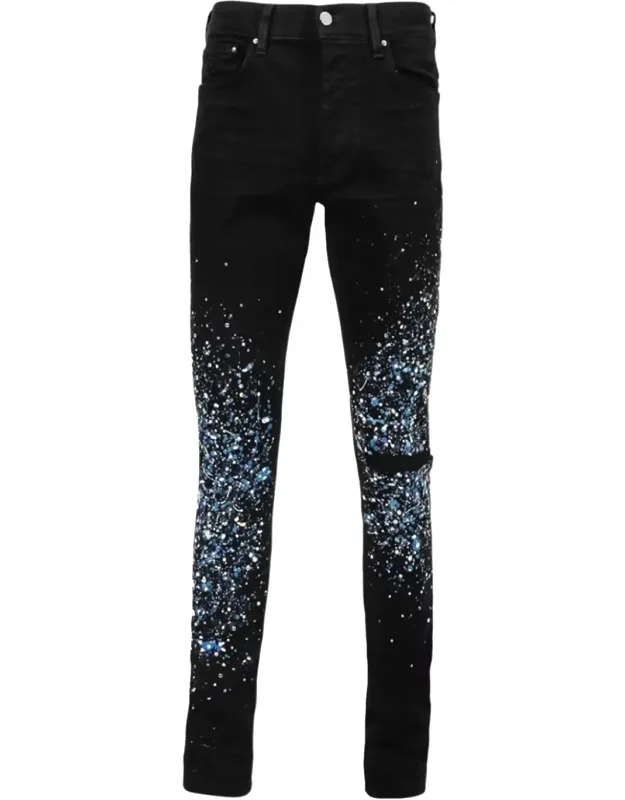 Crystal Painter Denim Jeans