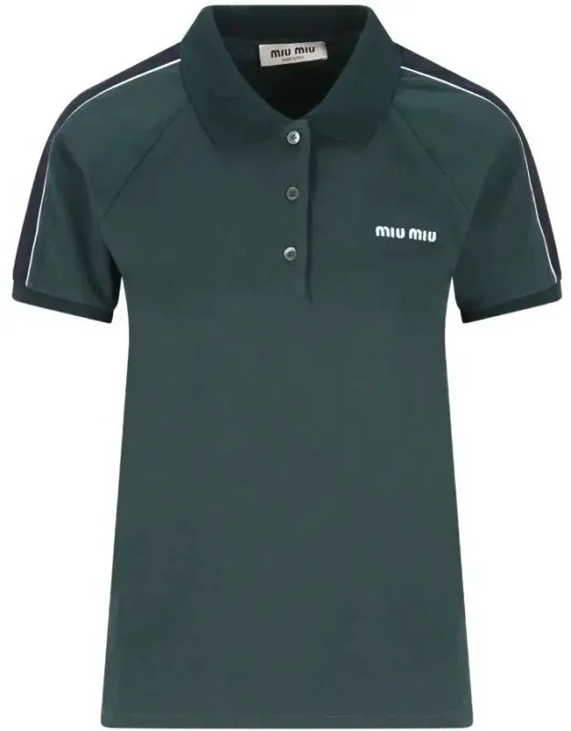 Two-tone Jersey Polo Shirt