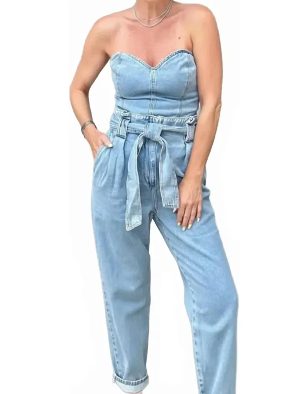 Strapless Jumpsuit