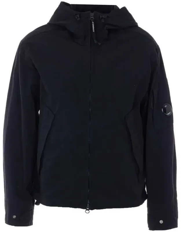 Jacket With Zip Closure And Hood Detail