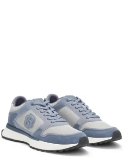 Suede-trim Trainers
