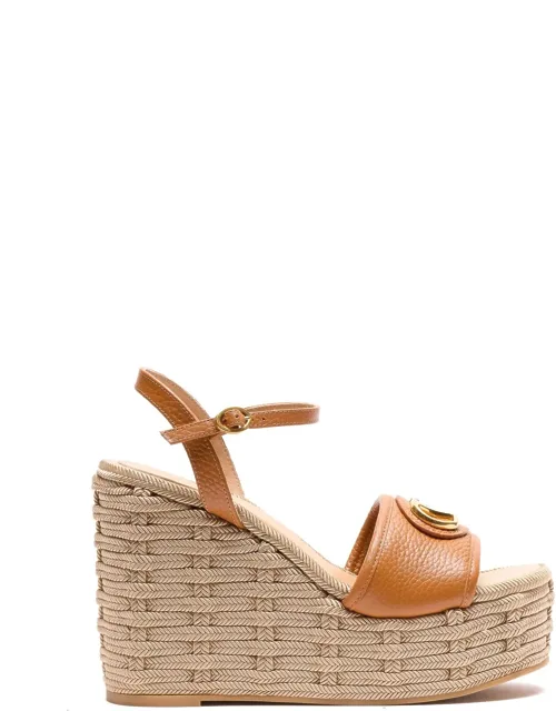 Sandals Vlogo Signature Round Toe