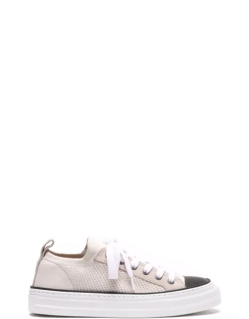 Sneakers, Laces Closure, Fabric Upper