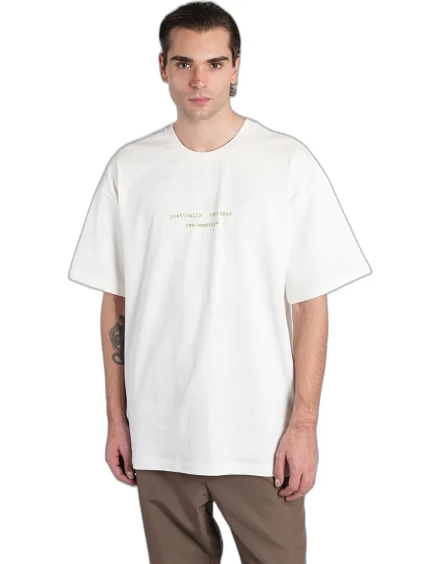 T-shirt With Round Neck And Short Sleeves