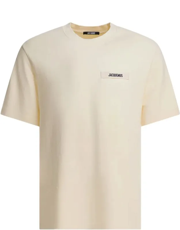 T-shirt With Gros Grain Logo