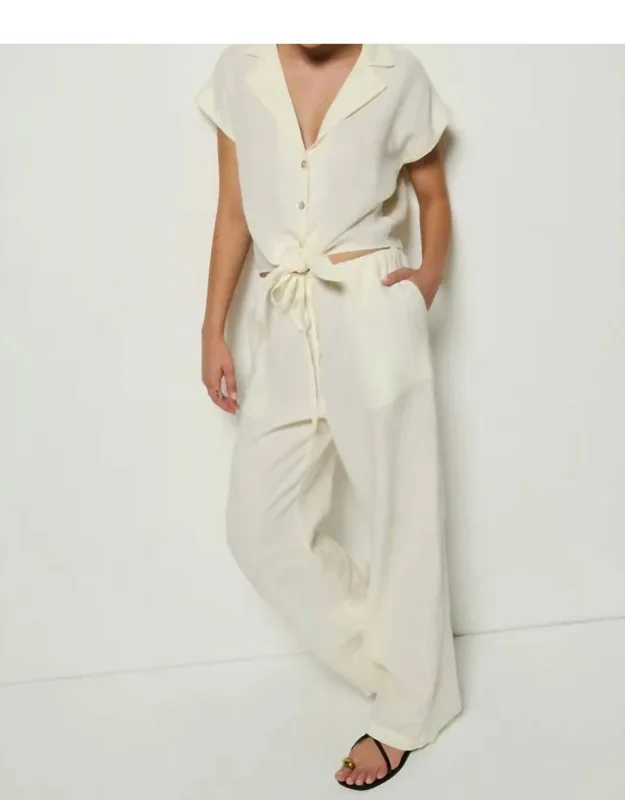 Tie Waist Pants