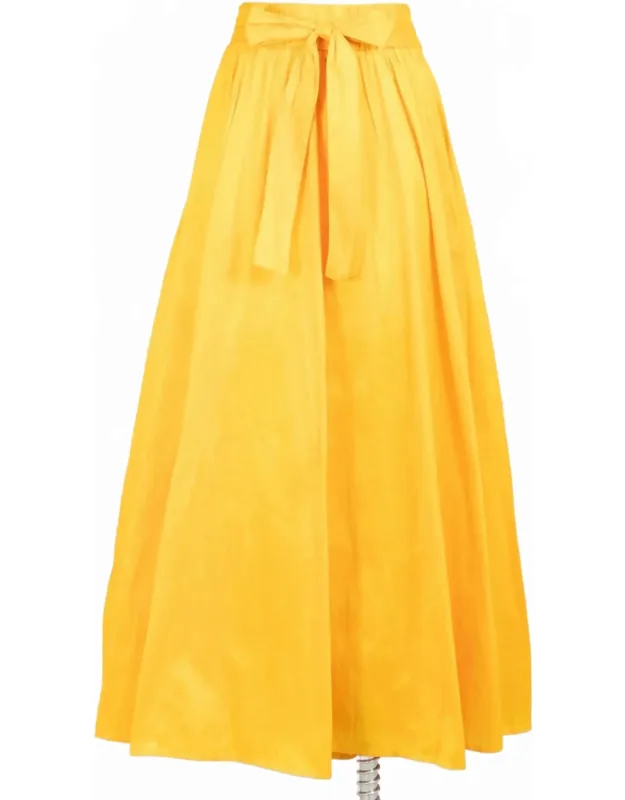 Dupioni Maxi Skirt
