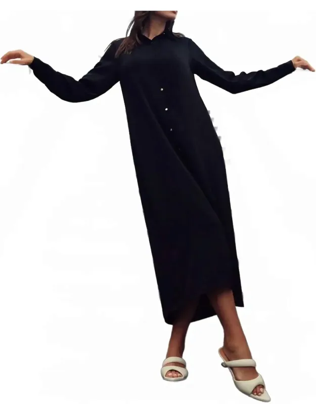 Flowy Pleated Dress