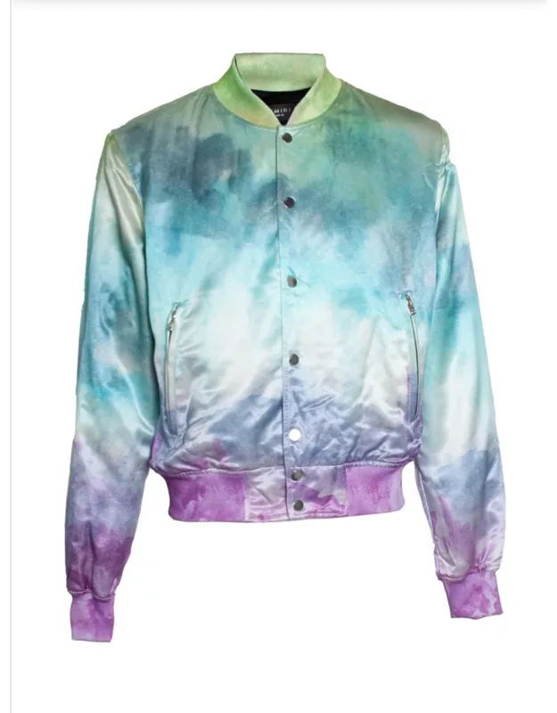 Tie Dye Bomber Jacket