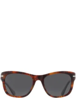 Persol Polarized Square Sunglasses Po3313s 55 Mm Lens Width, 100% Uv Protection