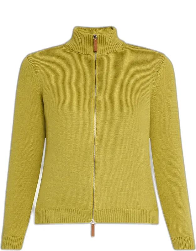 Fitted Bomber Sweater