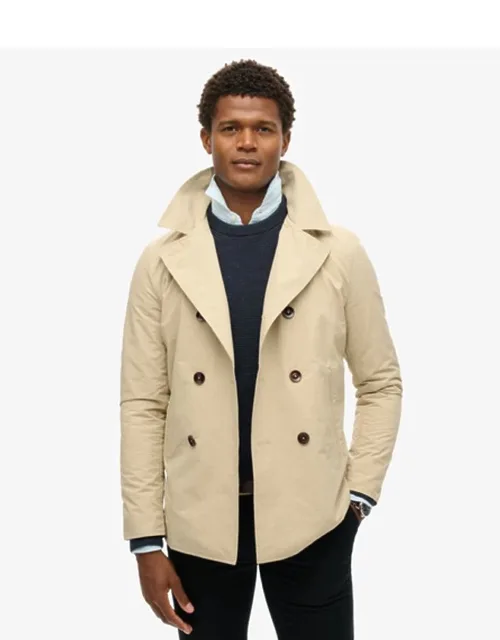 Twill Pea Coat