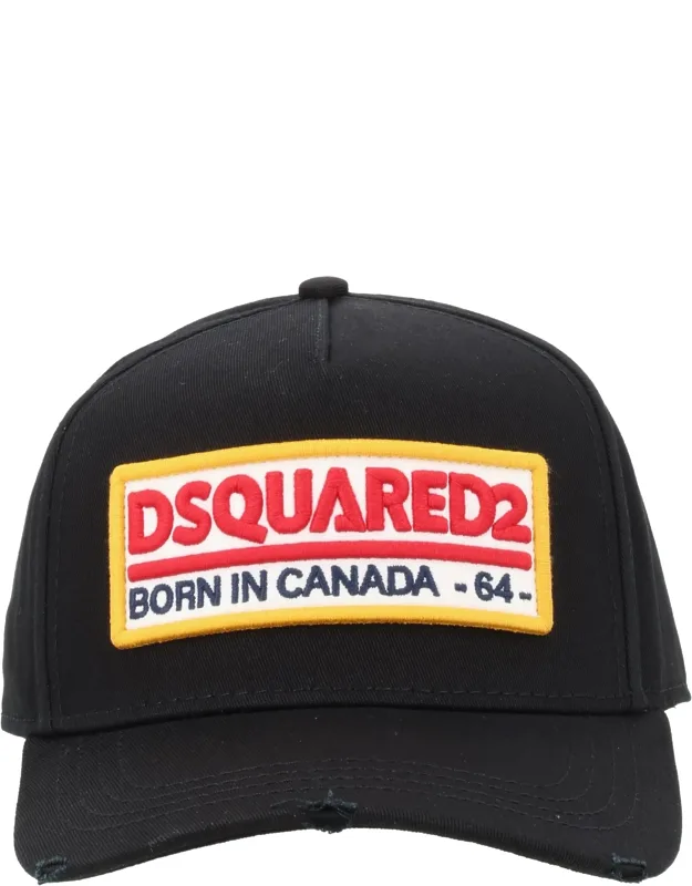 Baseball Hat With Logo Patch