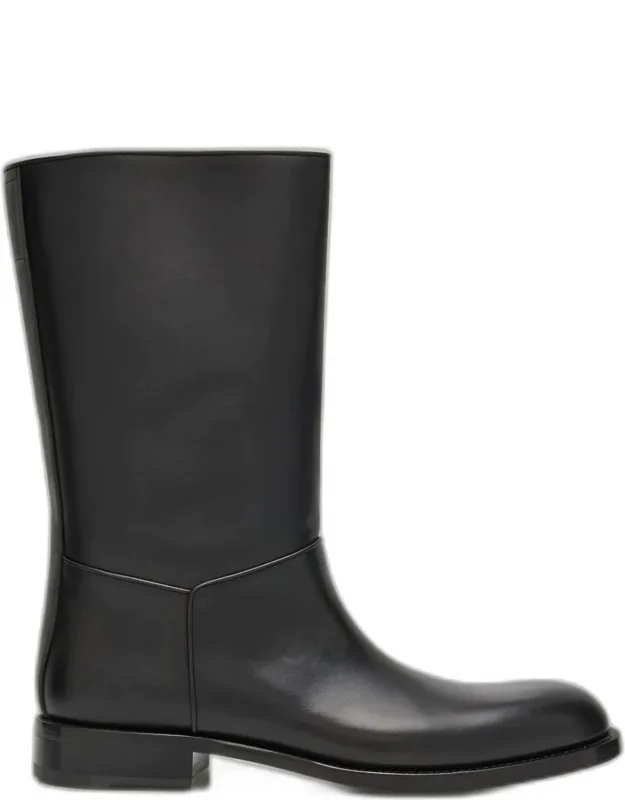 Nobilis Leather Mid Riding Boots