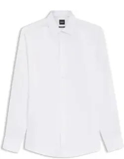 Slim-fit Linen-blend Twill Shirt