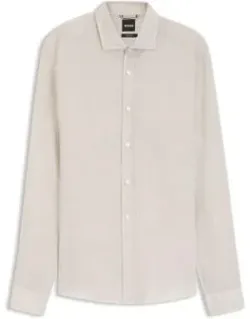 Regular-fit Shirt In Washed Linen
