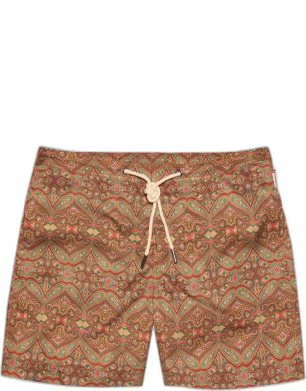 Macaron Pink Swim Shorts