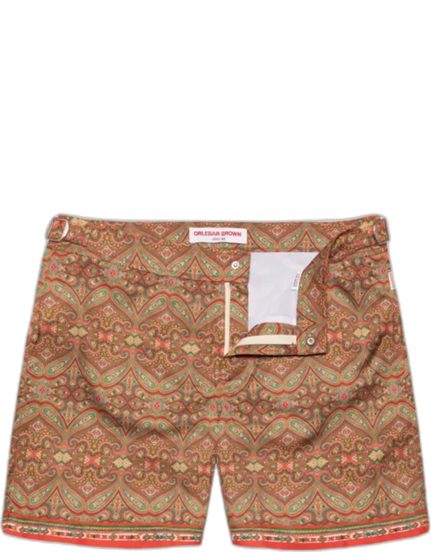 Designer Print Swim Shorts