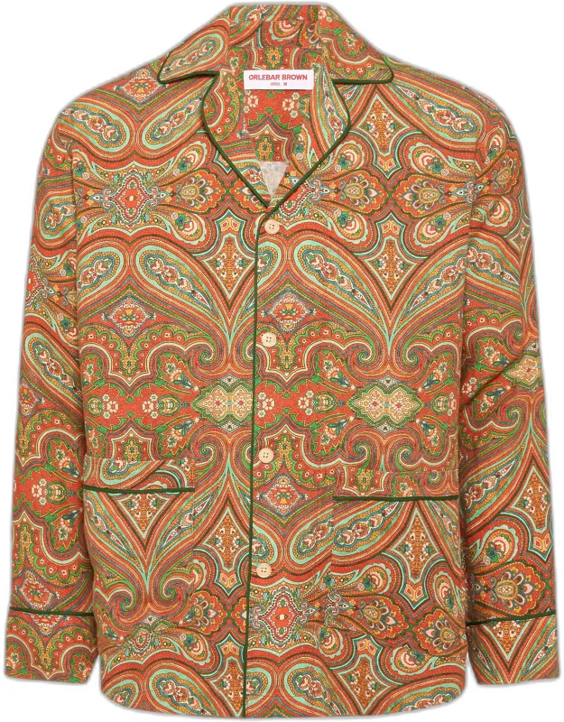 Relaxed Fit Capri Collar Jacket