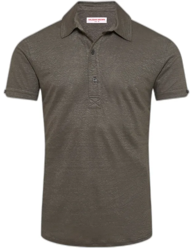 Luxury Linen Polo Shirt