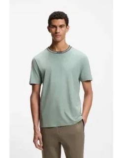 Cotton T-shirt With Logo Crew Neck