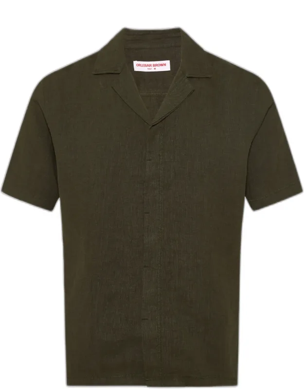Relaxed Fit Short Sleeve Shirt