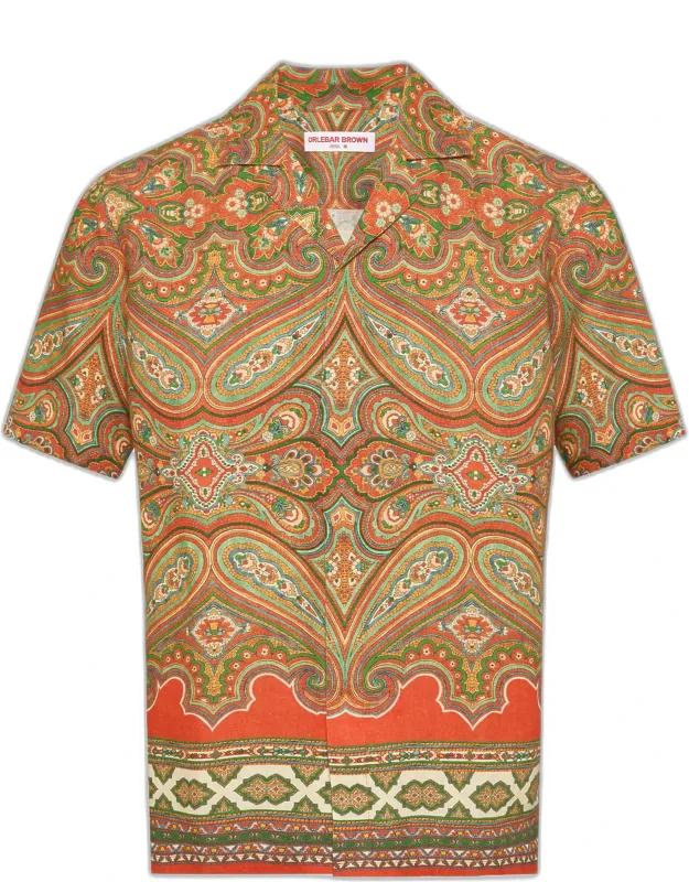 Relaxed Fit Short Sleeve Shirt
