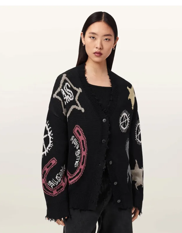 Hester Jacquard Cardigan