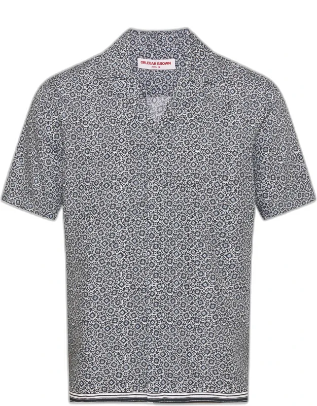 Relaxed Fit Short Sleeve Print Shirt